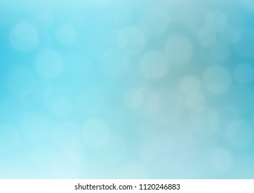 Light BLUE vector blurred shine abstract template. Glitter abstract illustration with an elegant design. A new texture for your design.
