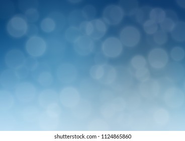 Light BLUE vector blurred shine abstract template. Modern geometrical abstract illustration with gradient. A completely new template for your design.