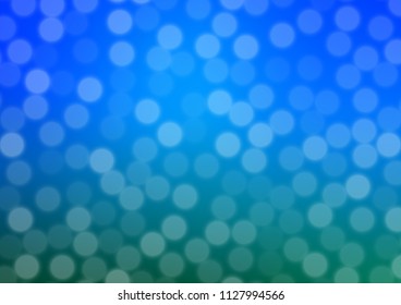 Light BLUE vector blurred shine abstract background. Colorful illustration in abstract style with gradient. The blurred design can be used for your web site.