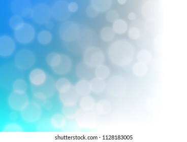 Light BLUE vector blurred shine abstract template. An elegant bright illustration with gradient. The elegant pattern for brand book.