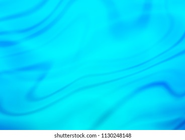Light BLUE vector blurred shine abstract template. Colorful abstract illustration with gradient. The elegant pattern can be used as part of a brand book.