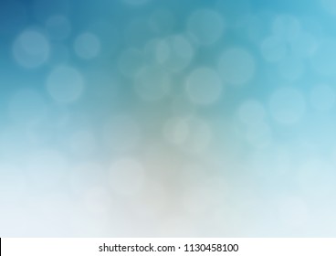 Light BLUE vector blurred shine abstract template. A vague abstract illustration with gradient. The blurred design can be used for your web site.