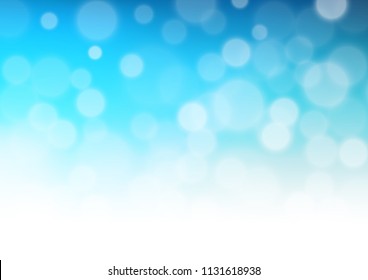 Light BLUE vector blurred shine abstract background. Colorful illustration in abstract style with gradient. Brand new style for your business design.