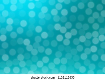 Light BLUE vector blurred shine abstract pattern. A completely new color illustration in a bokeh style. A completely new design for your business.