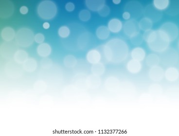 Light BLUE vector blurred shine abstract pattern. Creative illustration in halftone style with gradient. A new texture for your design.