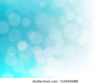 Light BLUE vector blurred shine abstract background. Colorful illustration in blurry style with gradient. The blurred design can be used for your web site.