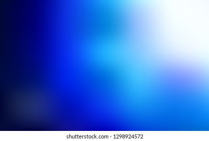 Light BLUE vector blurred shine abstract texture. Shining colored illustration in smart style. Blurred design for your web site.