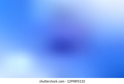 Light BLUE vector blurred shine abstract background. New colored illustration in blur style with gradient. Completely new design for your business.