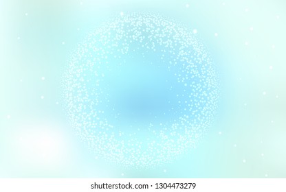 Light BLUE vector blurred shine abstract texture. Colorful illustration in abstract style with gradient. Background for designs.