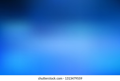 Light BLUE vector blurred shine abstract texture. A completely new colored illustration in blur style. Smart design for your work.