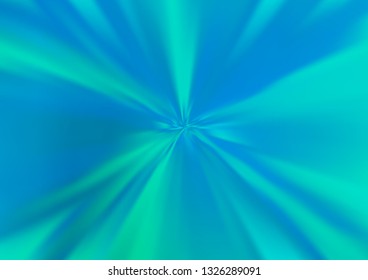 Light BLUE vector blurred shine abstract background. Colorful abstract illustration with gradient. A completely new design for your business.
