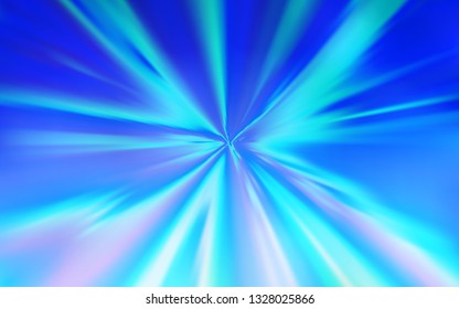 Light BLUE vector blurred shine abstract background. Modern abstract illustration with gradient. Background for a cell phone.