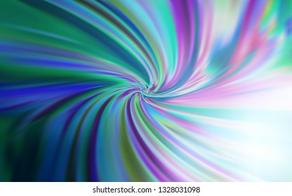 Light BLUE vector blurred shine abstract background. Creative illustration in halftone style with gradient. Completely new design for your business.