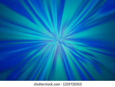 Light BLUE vector blurred shine abstract template. Colorful illustration in abstract style with gradient. The best blurred design for your business.