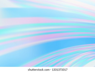 Light BLUE vector blurred shine abstract background. An elegant bright illustration with gradient. The template can be used for your brand book.