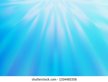 Light BLUE vector blurred shine abstract template. A completely new color illustration in a bokeh style. The template for backgrounds of cell phones.