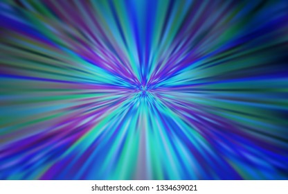 Light BLUE vector blurred shine abstract template. Colorful abstract illustration with gradient. New design for your business.