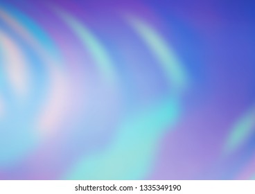 Light BLUE vector blurred shine abstract background. A vague abstract illustration with gradient. The template can be used for your brand book.