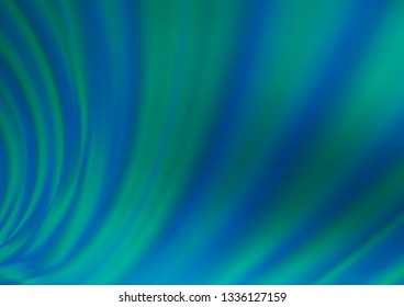 Light BLUE vector blurred shine abstract template. Shining colorful illustration in a Brand new style. The elegant pattern for brand book.