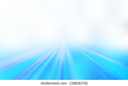 Light BLUE vector blurred shine abstract texture. Colorful illustration in abstract style with gradient. Blurred design for your web site.