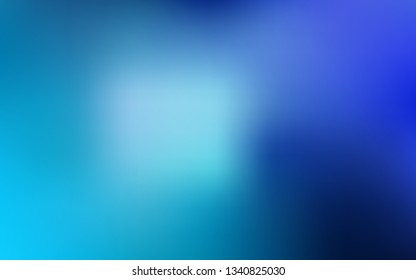 Light BLUE vector blurred shine abstract template. An elegant bright illustration with gradient. Smart design for your work.