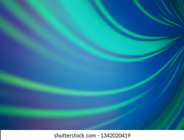 Light BLUE vector blurred shine abstract template. A completely new color illustration in a bokeh style. The template for backgrounds of cell phones.