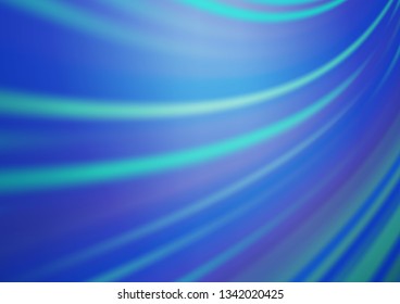 Light BLUE vector blurred shine abstract background. Colorful illustration in abstract style with gradient. Brand new style for your business design.