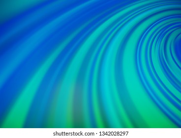Light BLUE vector blurred shine abstract background. Shining colorful illustration in a Brand new style. The template for backgrounds of cell phones.