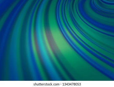 Light BLUE vector blurred shine abstract template. Colorful abstract illustration with gradient. Brand new design for your business.