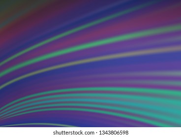 Light BLUE vector blurred shine abstract background. Modern geometrical abstract illustration with gradient. A new texture for your design.