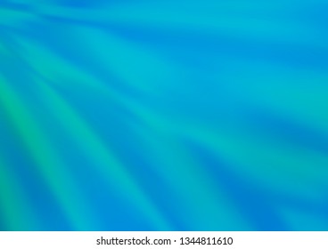 Light BLUE vector blurred shine abstract background. Colorful illustration in abstract style with gradient. A new texture for your design.