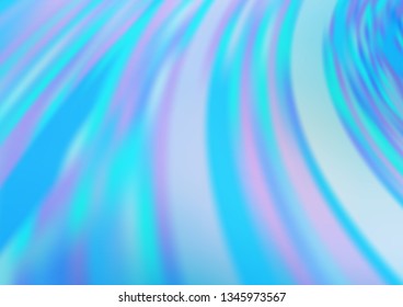Light BLUE vector blurred shine abstract background. Colorful abstract illustration with gradient. Brand new style for your business design.