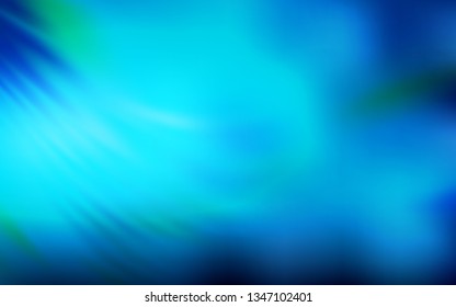 Light BLUE vector blurred shine abstract template. Modern abstract illustration with gradient. Blurred design for your web site.