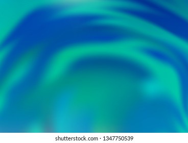 Light BLUE vector blurred shine abstract background. Shining colorful illustration in a Brand new style. The template for backgrounds of cell phones.