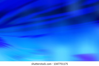 Light BLUE vector blurred shine abstract template. An elegant bright illustration with gradient. New way of your design.