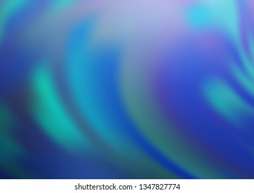 Light BLUE vector blurred shine abstract pattern. An elegant bright illustration with gradient. The elegant pattern for brand book.