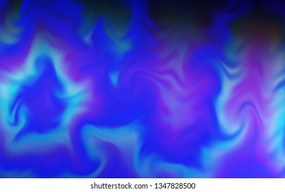 Light BLUE vector blurred shine abstract background. Colorful illustration in abstract style with gradient. New style design for your brand book.