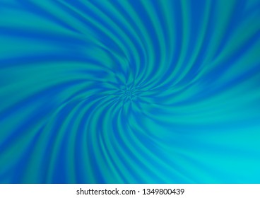 Light BLUE vector blurred shine abstract template. A completely new color illustration in a bokeh style. The template can be used for your brand book.