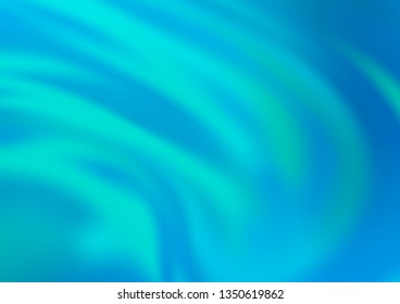 Light BLUE vector blurred shine abstract template. Modern geometrical abstract illustration with gradient. A new texture for your design.