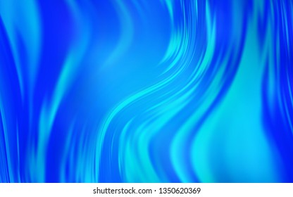 Light BLUE vector blurred shine abstract texture. A completely new colored illustration in blur style. Elegant background for a brand book.