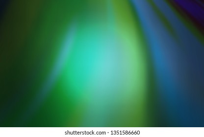 Light BLUE vector blurred shine abstract texture. Colorful abstract illustration with gradient. Completely new design for your business.