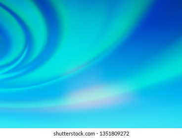 Light BLUE vector blurred shine abstract pattern. Creative illustration in halftone style with gradient. The elegant pattern for brand book.