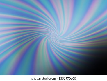 Light BLUE vector blurred shine abstract background. A completely new color illustration in a bokeh style. A completely new template for your design.