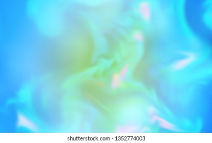 Light BLUE vector blurred shine abstract background. Creative illustration in halftone style with gradient. Blurred design for your web site.