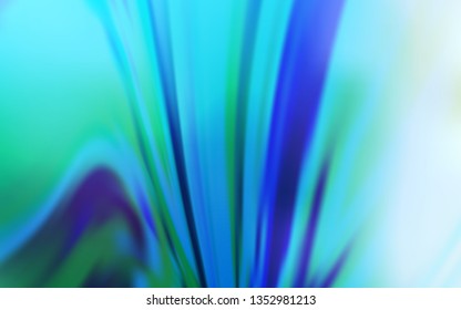 Light BLUE vector blurred shine abstract template. Colorful illustration in abstract style with gradient. New way of your design.