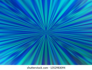 Light BLUE vector blurred shine abstract template. Colorful illustration in blurry style with gradient. A new texture for your design.