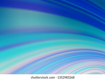 Light BLUE vector blurred shine abstract pattern. Colorful illustration in abstract style with gradient. A completely new template for your design.