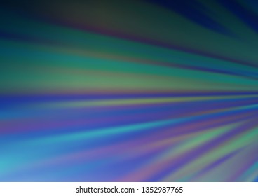 Light BLUE vector blurred shine abstract template. Colorful illustration in abstract style with gradient. The elegant pattern for brand book.