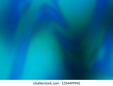 Light BLUE vector blurred shine abstract pattern. Colorful illustration in blurry style with gradient. The template can be used for your brand book.