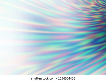 Light BLUE vector blurred shine abstract background. A vague abstract illustration with gradient. Brand new style for your business design.